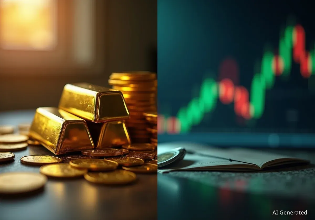 Gold and Bitcoin Prices Diverge in Short-Term Market Action