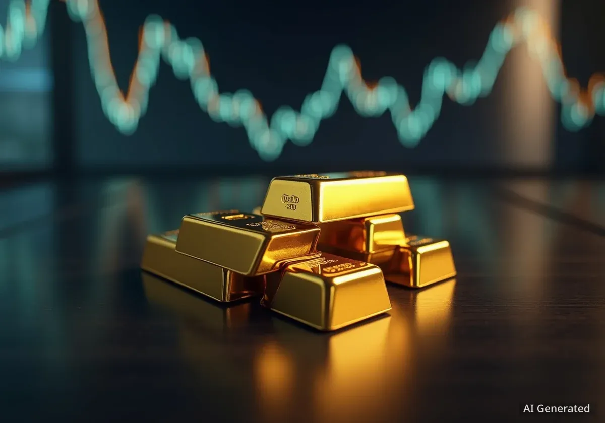 Gold Gains Favor as Central Banks and Investors Seek Stability