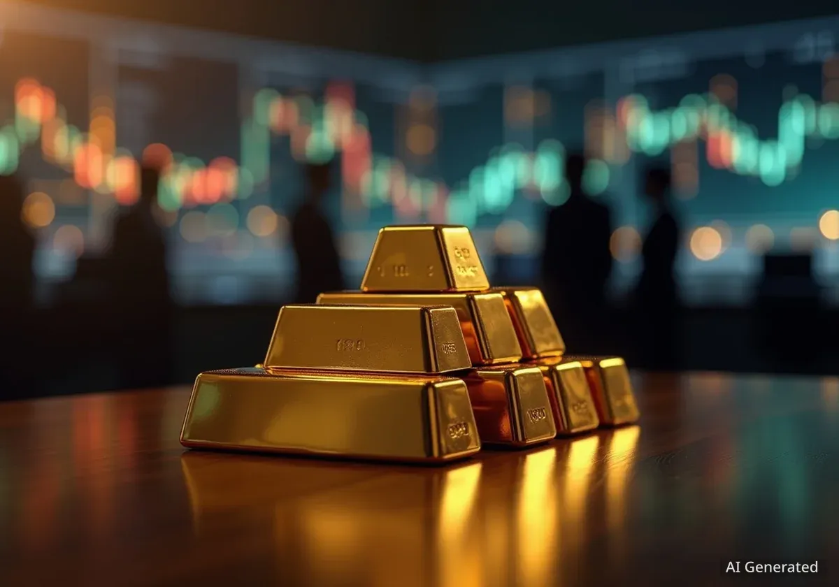 Gold Prices Climb as Central Banks and Investors Seek Stability