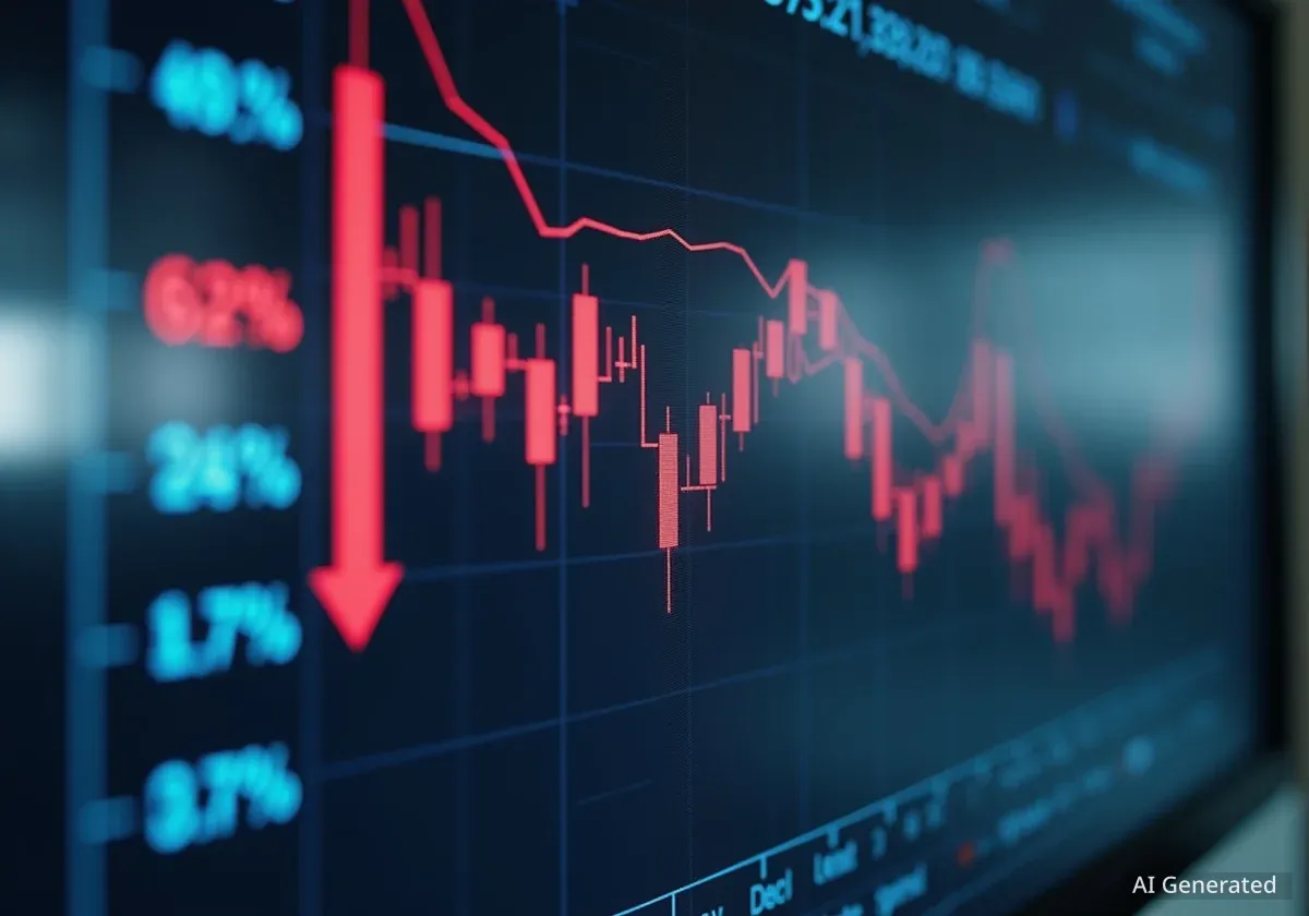 Bitcoin Price Drops Below Key Metric, Analyst Warns of 10% Correction