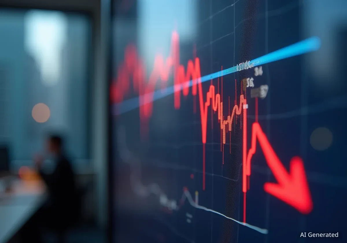 Euro Falls After Fed Signals Cautious Rate Cut Path