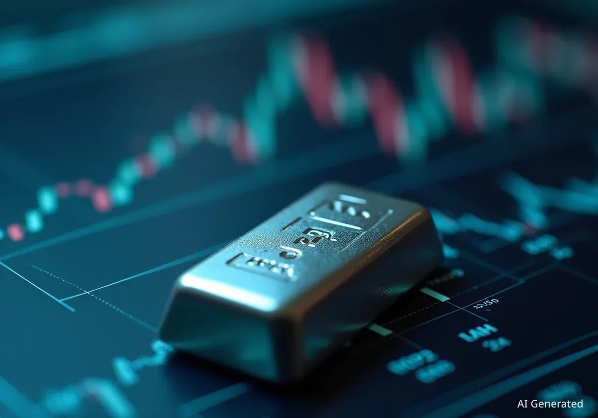 Silver Prices Surge 44%, Outpacing Gold in 2025
