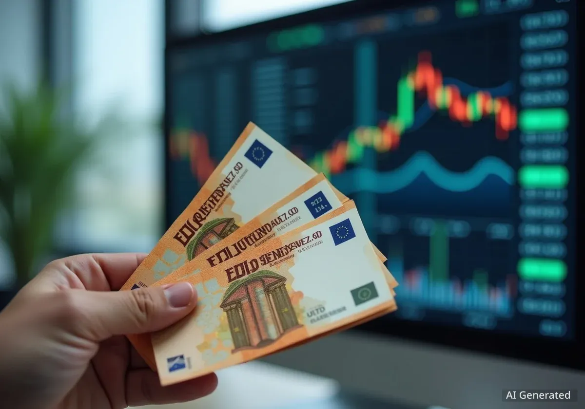 Euro Gains on Dollar as US Inflation Data Boosts Fed Rate Cut Hopes