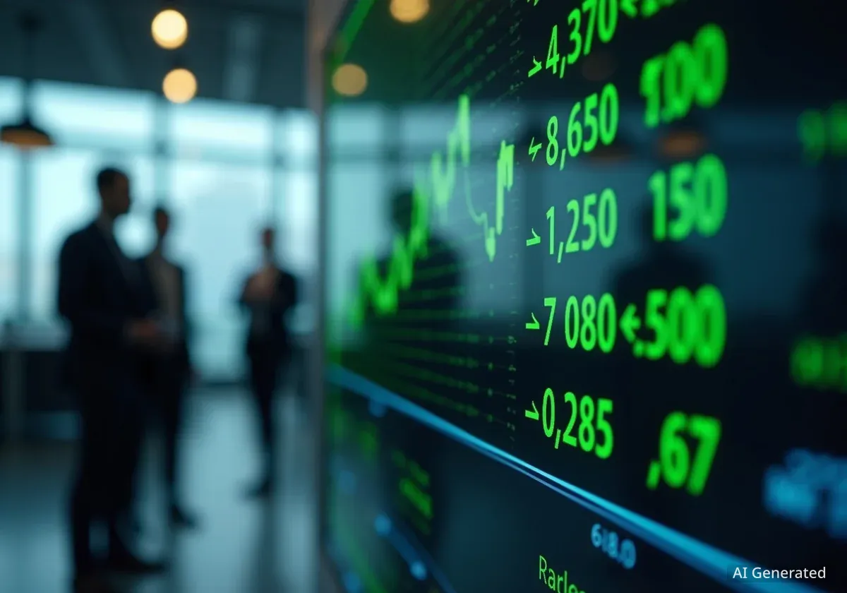 Market Ends Week Lower Amid Key Tech Stock Gains