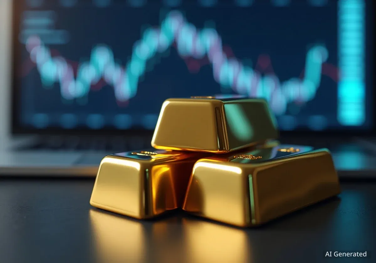 Gold Price Retreats from $3,700 High as Fed Decision Nears