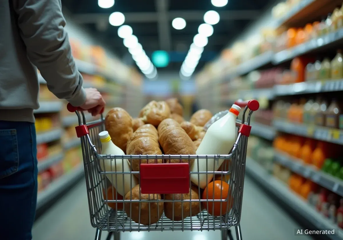 US Consumer Spending Cools as Inflation Pressures Household Budgets