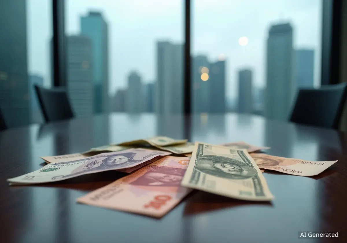 Emerging Market Currencies Fall Sharply on US-China Trade Fears