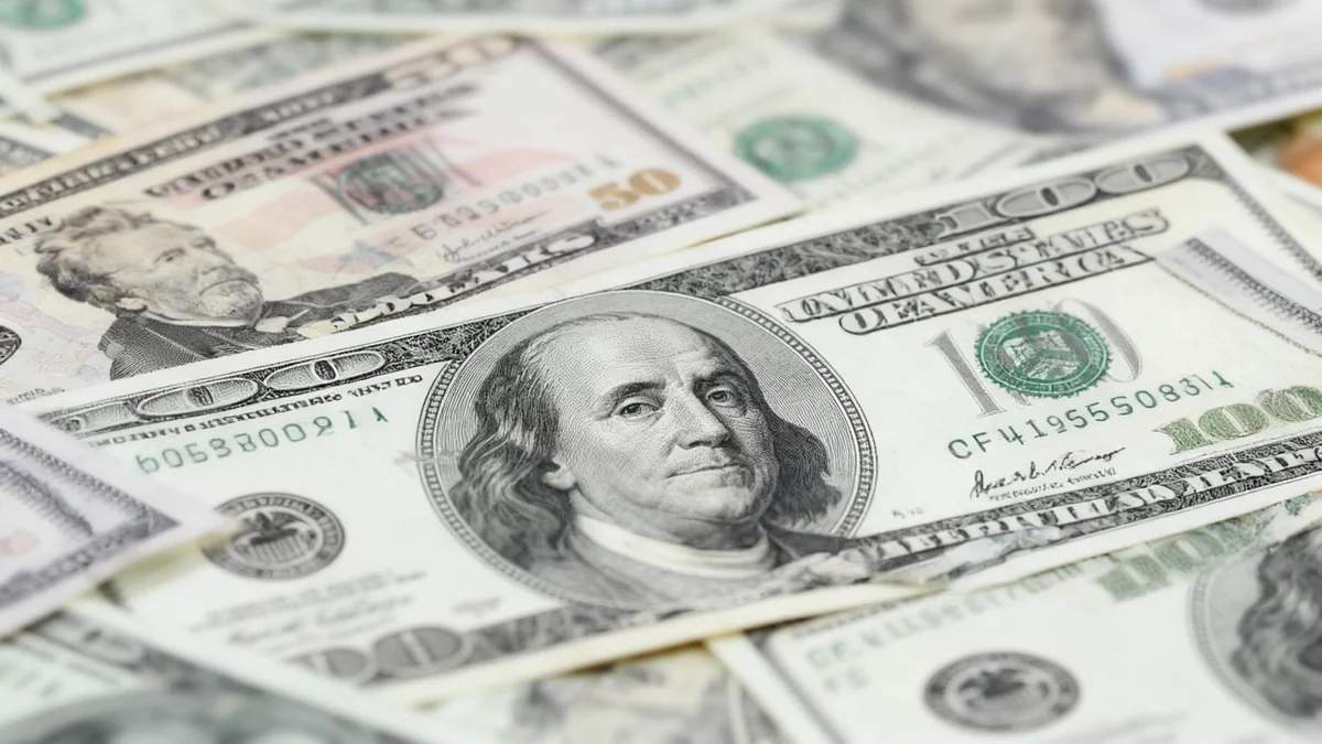 Dollar Edges Higher as Gold Surges on Market Uncertainty