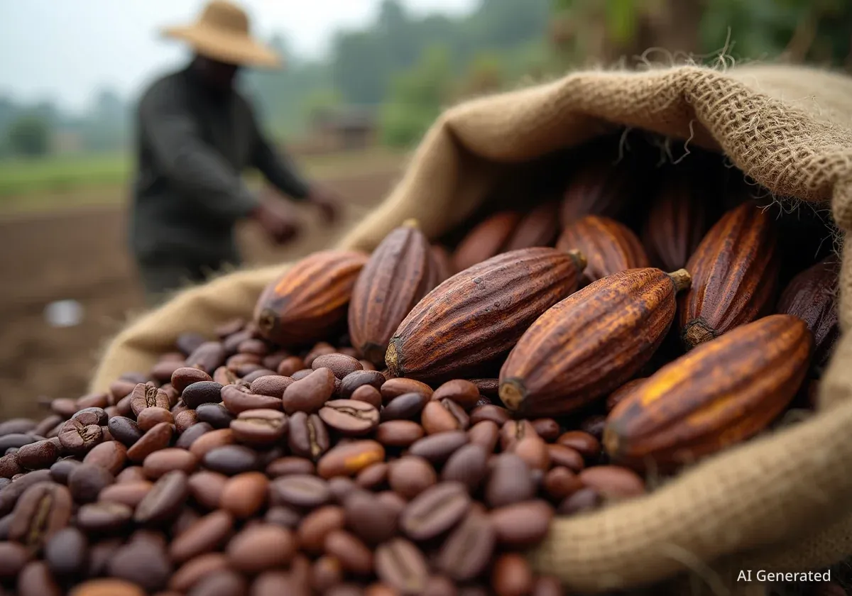 Cocoa Prices Fall to Multi-Month Lows on Supply and Demand