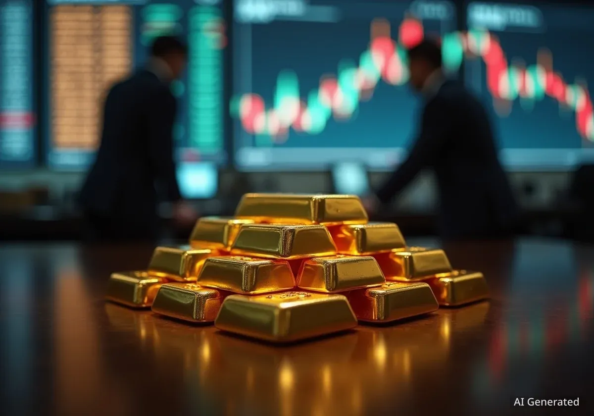 Gold Price Surges Past $4,100 to New Record High