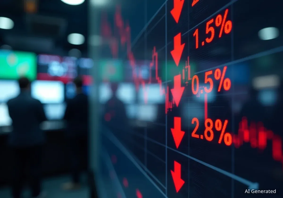 Crypto Market Dips as Altcoins Suffer Heavy Losses