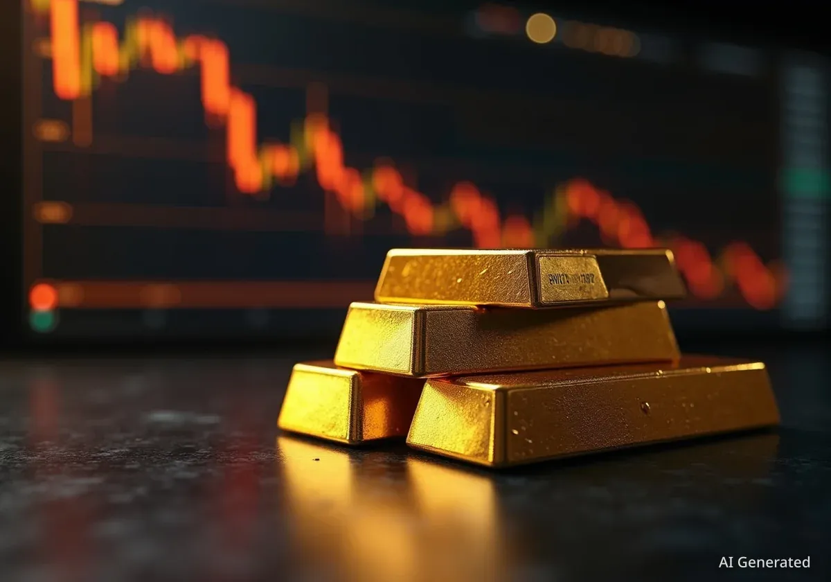 Gold Prices Drop After Reaching Record Highs