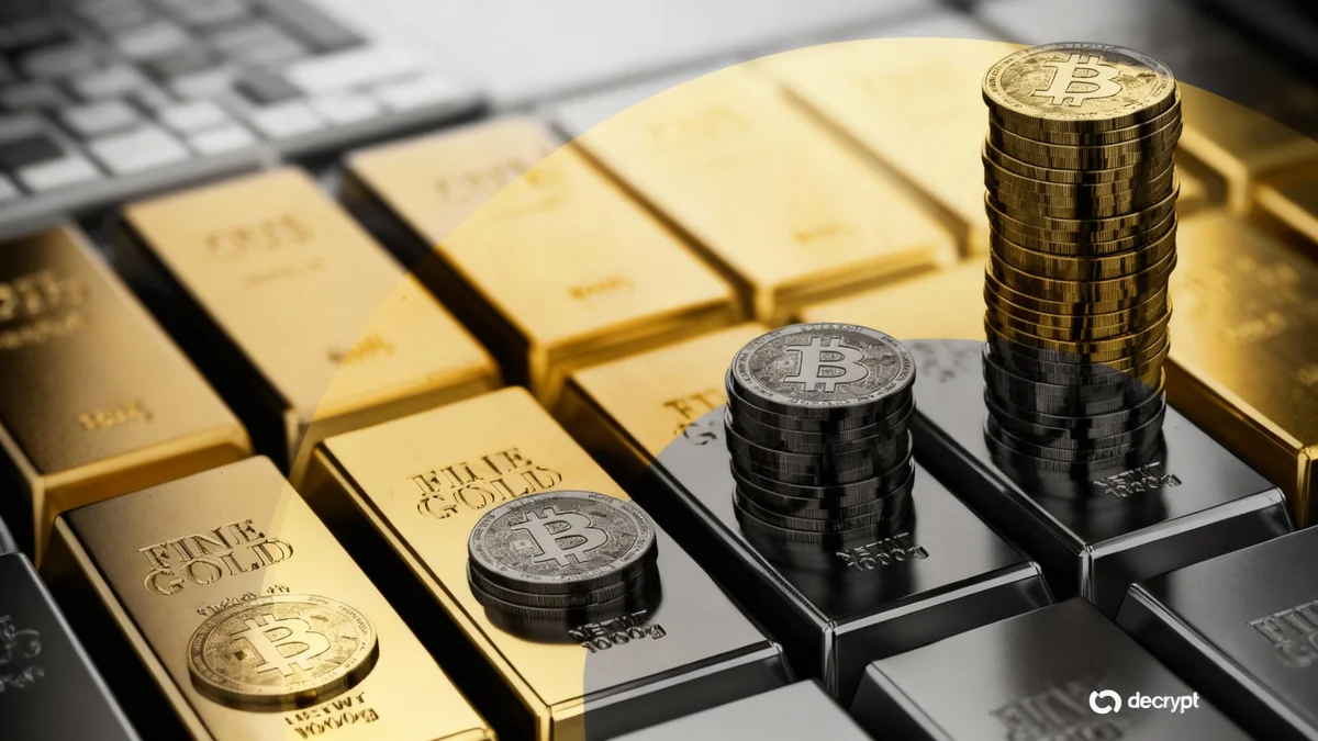 Bitcoin Sees Gains as Gold Declines