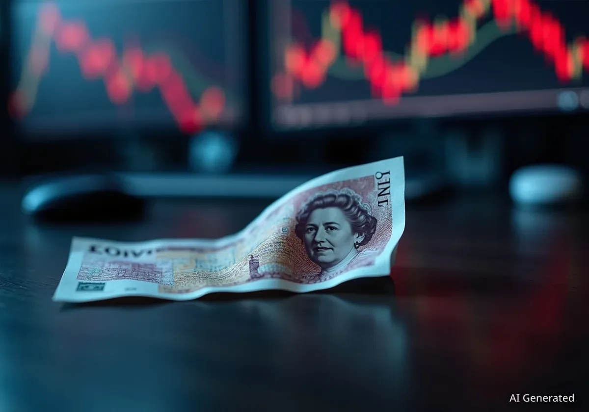 Pound Sterling Hits Five-Day Low Against US Dollar