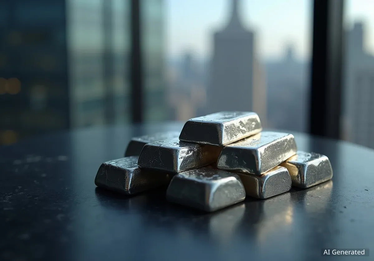 Bank of America Forecasts $65 Silver Amid London Market Squeeze