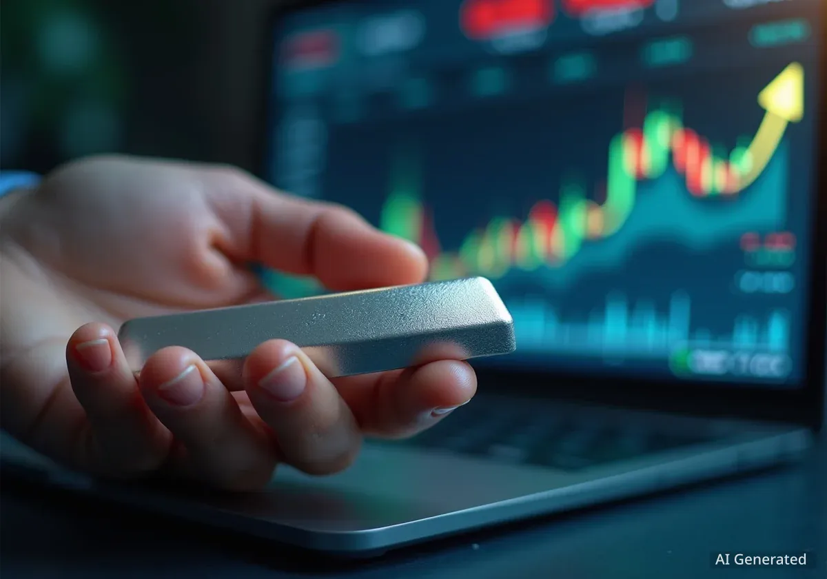 Silver Prices Climb as Weak US Jobs Data Fuels Fed Rate Cut Hopes