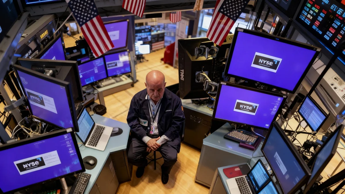 Wall Street Dips as Investors Brace for Nvidia, Data